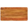 vidaXL Dining Table 110x55x76 cm Solid Wood Acacia