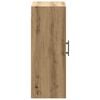 vidaXL Wall Mounted Cabinet Artisan Oak 69.5x34x90 cm