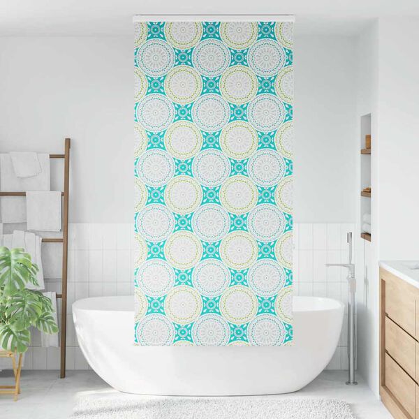 vidaXL Shower Roller Blind with Cassette 100x240 cm Fabric Width 96 cm