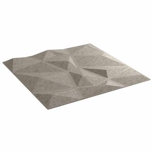 vidaXL Wall Panels 24 pcs Concrete Grey 50 x 50 cm XPS Foam