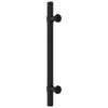 vidaXL Cabinet Handles 20 pcs Black 128 mm Stainless Steel