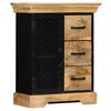vidaXL Sideboard 60x30x75 cm Solid Mango Wood