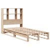 vidaXL Bookcase Bed without Mattress 90x200 cm Solid Wood