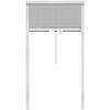White Roll Down Insect Screen for Windows 100 x 170 cm