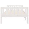 vidaXL Children's Bed without Mattress White 80x200 cm Solid Wood Pine