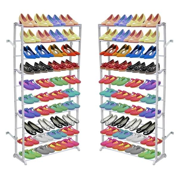 vidaXL 2 x Shoe Rack