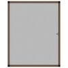 vidaXL Insect Screen for Windows Brown 80x100 cm