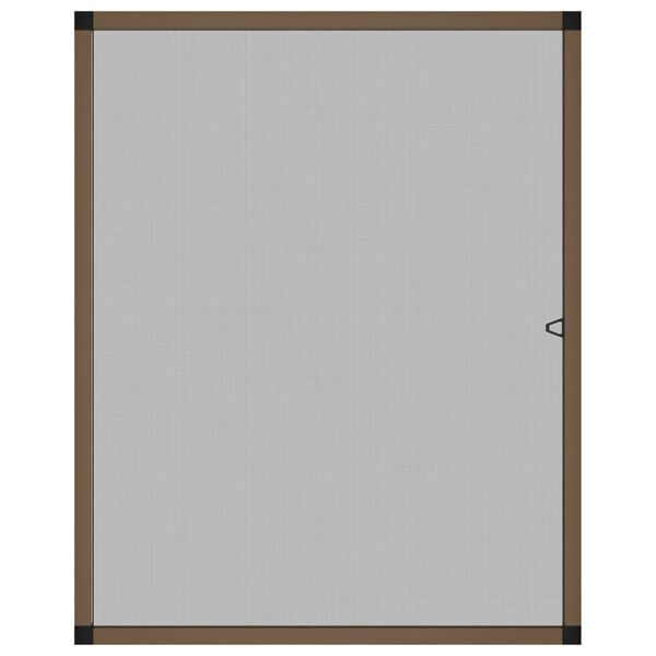 vidaXL Insect Screen for Windows Brown 80x100 cm