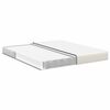 vidaXL Bed Mattress with Mattress Cream 180 x 200 cm Fabric