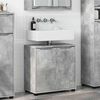 vidaXL Bathroom Basin Cabinet with Shelf Concrete Grey 60 x 30 x 60 cm