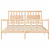 vidaXL Bed Frame without Mattress 160x200 cm Solid Wood Pine