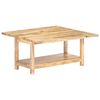 vidaXL Extendable Coffee Table 90x(45-90)x45 cm Solid Mango Wood