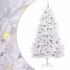 vidaXL Artificial Christmas Tree 300 cm PVC and Steel White