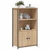 vidaXL Highboard Sonoma Oak 62x32x103.5 cm Engineered Wood
