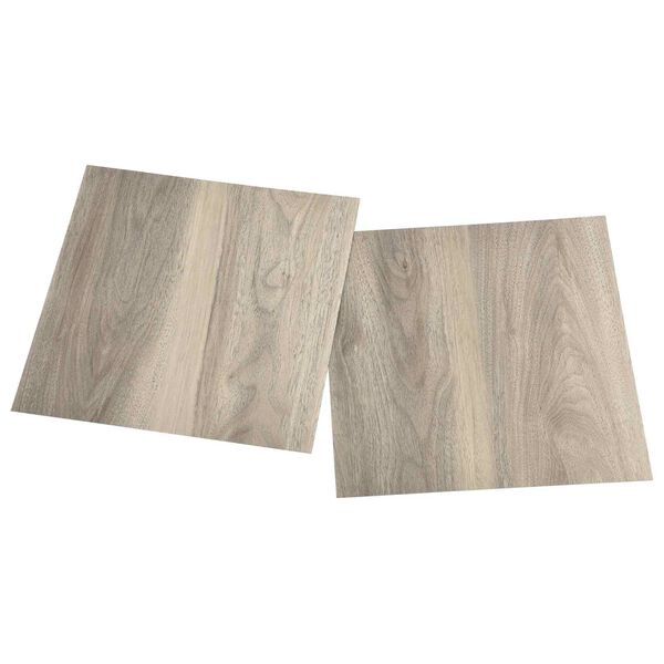 vidaXL Flooring Planks 55 pcs Taupe 5.11 m&sup2; PVC