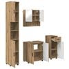 vidaXL Bathroom Furniture Set 4 pcs Artisan Oak 61 x 35 x 64 cm