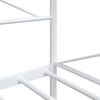 vidaXL Day Bed without Mattress White 100x200 cm Steel