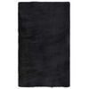 vidaXL Shaggy Rug High Pile NAVARRA Black 60x100 cm Polyester