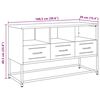 vidaXL TV Cabinet Anthracite 100.5x39x60.5 cm Steel