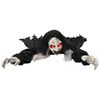vidaXL Halloween Crawling Zombie SPOOKA Black 41 x 130 x 24 cm