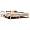 vidaXL Bed Frame without Mattress 200x200 cm Solid Wood Pine