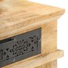 vidaXL Console Table with Drawers 120x35x75 cm Solid Mango Wood
