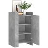 vidaXL Sideboard Concrete Grey 45x35x75 cm Engineered Wood