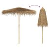 vidaXL Tiki Umbrella with Banana Leaf Canopy 240 cm Bamboo