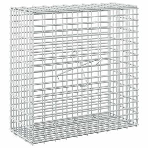 vidaXL Gabion with 3.5 mm Wire and 5x2.5 cm Mesh 50x20x50 cm