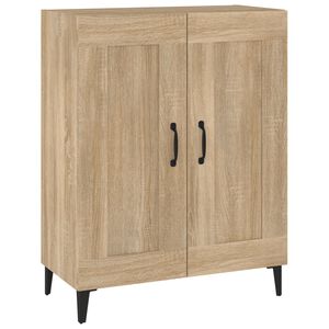 vidaXL Sideboard Sonoma Oak 69.5x34x90 cm Engineered Wood