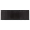 vidaXL Rug Rectangular Dark Brown 100x300 cm Bamboo