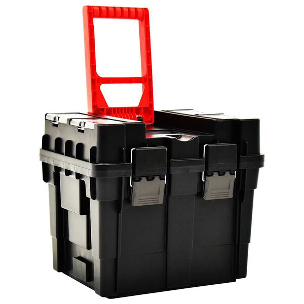vidaXL Tool Organiser Trolley with Handle 45x36x90 cm