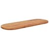 vidaXL Table Top 110x40x3.8 cm Oval Solid Wood Acacia