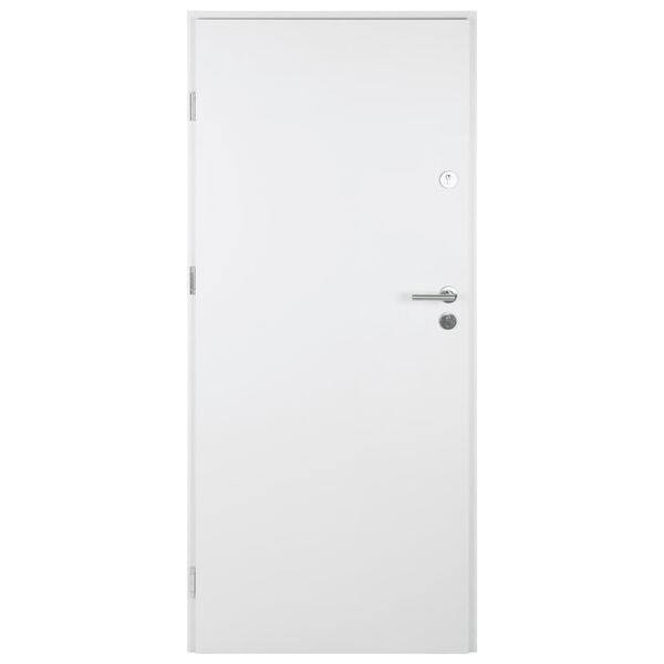 vidaXL Front Door White 100x200 cm Aluminium