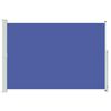 vidaXL Patio Retractable Side Awning 200x300 cm Blue