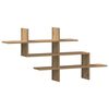 vidaXL Wall Shelf Artisian Oak 124.5x18x60.5 cm Engineered Wood