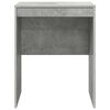 vidaXL Desk Concrete grey 60 x 50 x 76 cm Engineered wood