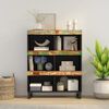 vidaXL Side Cabinet 85x33x107 cm Solid Wood Reclaimed