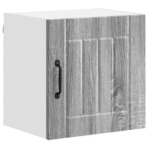 vidaXL Wall Cabinet LUCCA Grey Sonoma 40 x 31 x 40 cm Engineered Wood