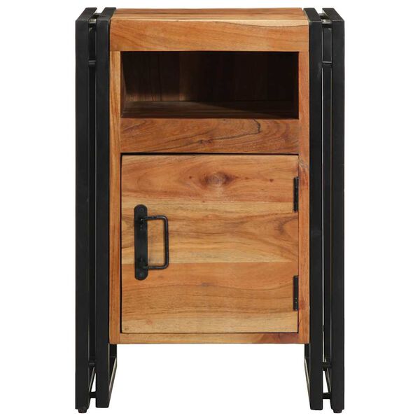 vidaXL Bedside Cabinet 40x40x59 cm Solid Wood Acacia