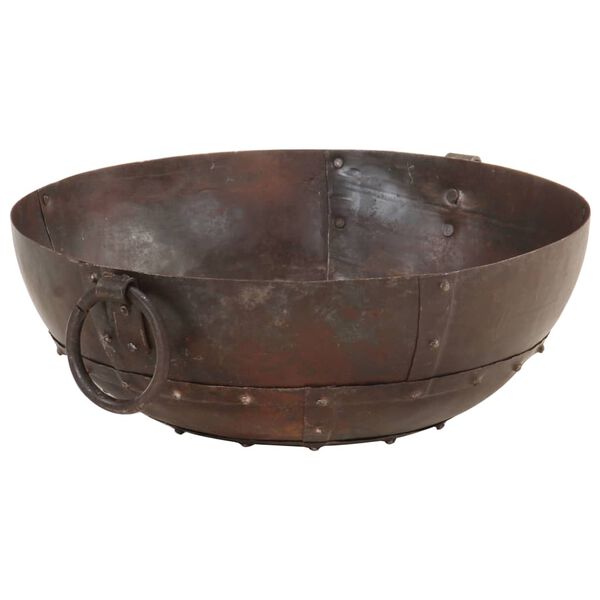vidaXL Rustic Fire Pit &Oslash; 40 cm Iron