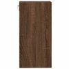 vidaXL Hanging Cabinet Riga Brown Oak 30x29.5x60 cm Engineered Wood