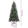vidaXL Artificial Christmas Tree with 150 LEDs with Stand Green 120 cm