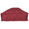 vidaXL Pallet Cushion Wine Red 200 x 40 x 8 cm Oxford Fbric