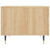 vidaXL Coffee Table Sonoma Oak 50x50x40 cm Engineered Wood