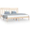 vidaXL Bed Frame without Mattress 180x200 cm Super King Solid Wood