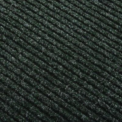 vidaXL Dirt Trapper Carpet Runner 100x100 cm Green