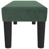 vidaXL Bench Dark Green 100 x 30 x 30 cm Velvet
