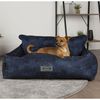 Scruffs & Tramps Dog Bed Kensington Size M 60x50 cm Navy
