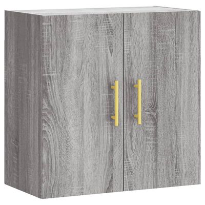 vidaXL Wall Cabinet Grey Sonoma 60x31x60 cm Engineered Wood